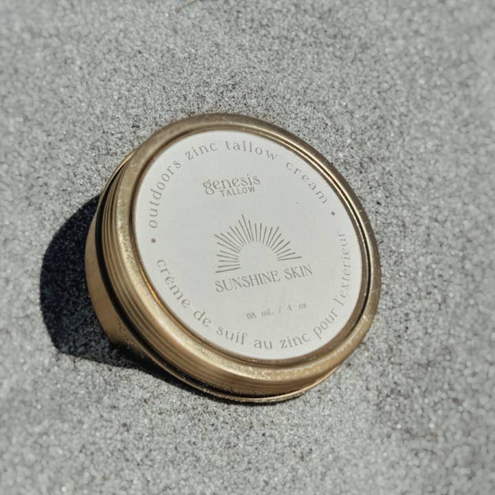 Genesis Tallow - Wholesale Sunscreen - Sunshine Skin Zinc Tallow Cream- Natural Body Sunscreen 0