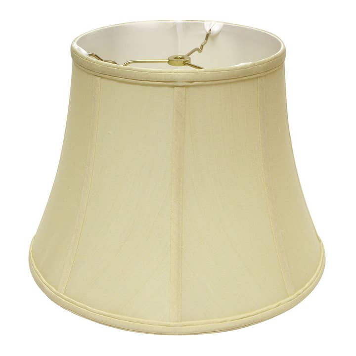 Cloth & Wire Bell Antique White Lampshade Washer 10" Top for wholesale by Continents Brands