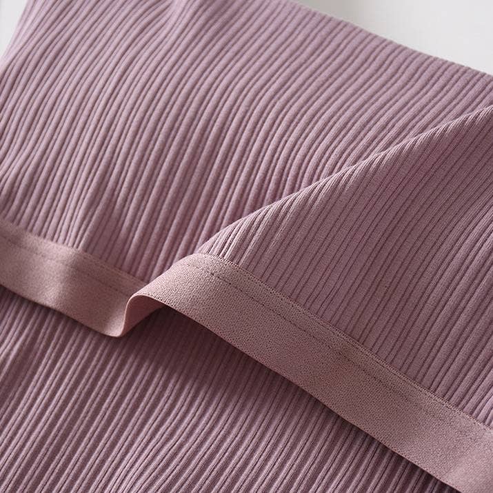 HIDDENBRAND - Wholesale Tank Top - Women's - Basic Essential cotton square neck rib tank top w self bra17