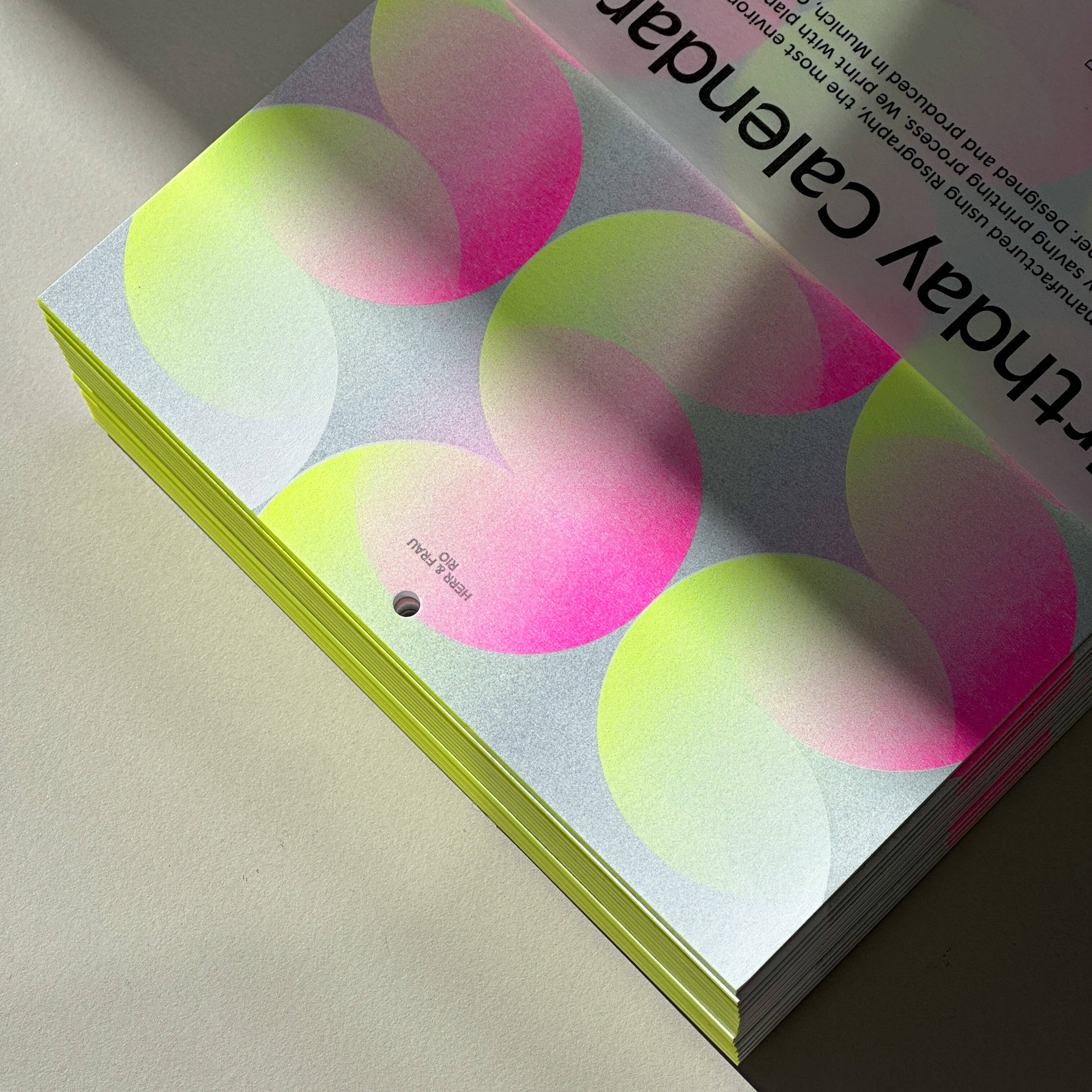 HERR & FRAU RIO - Wholesale Calendar - birthday calendar2