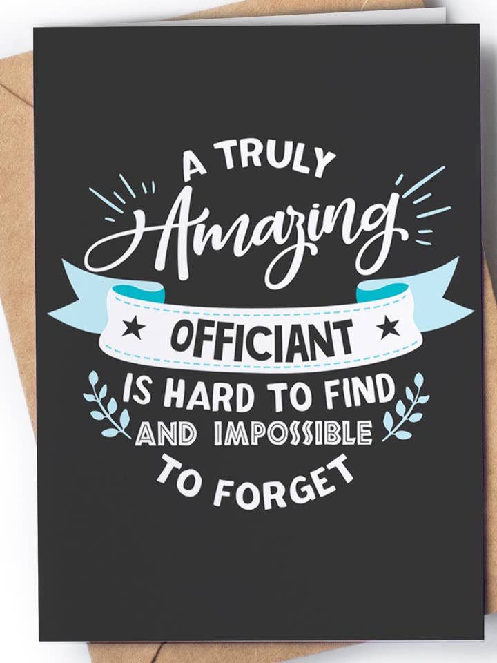 Carta di ringraziamento per officiant - Biglietto di ringraziamento matrimonio per la vendita all'ingrosso da parte di Greeting Cards for Everyone - Birthday Gifts