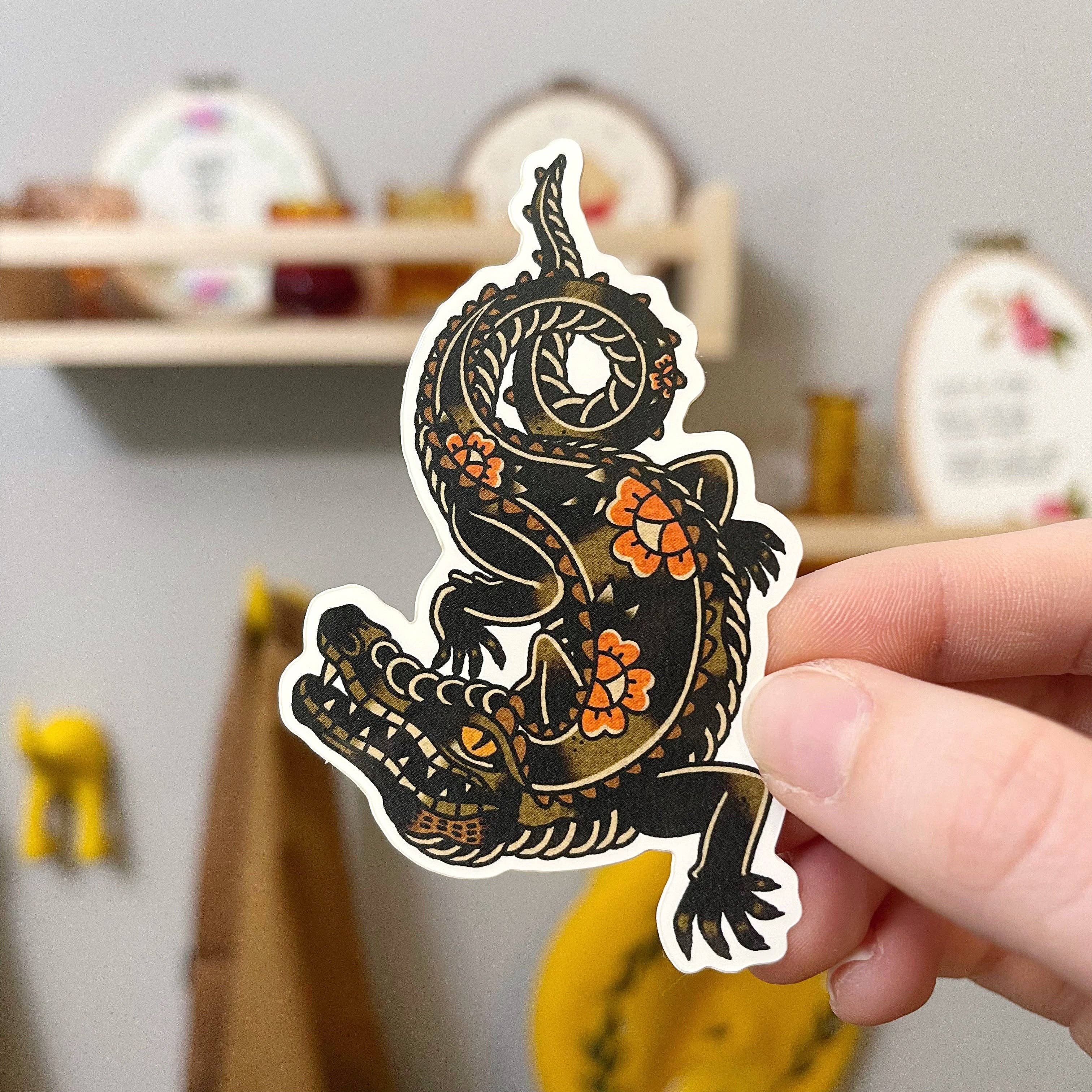 MacKenzie LeMoine Designs – Großhandel Aufkleber – GATOR BOUQUET AUFKLEBER