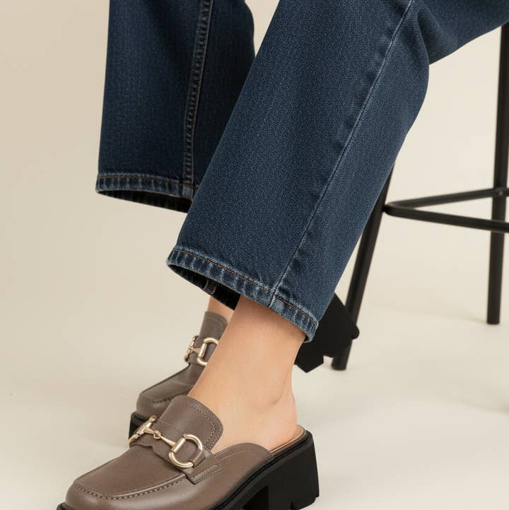 CCOCCI - Wholesale Loafers - Dames - LYNN INSTAPMUILTJE MET GROTE PLATEAUZOOL11