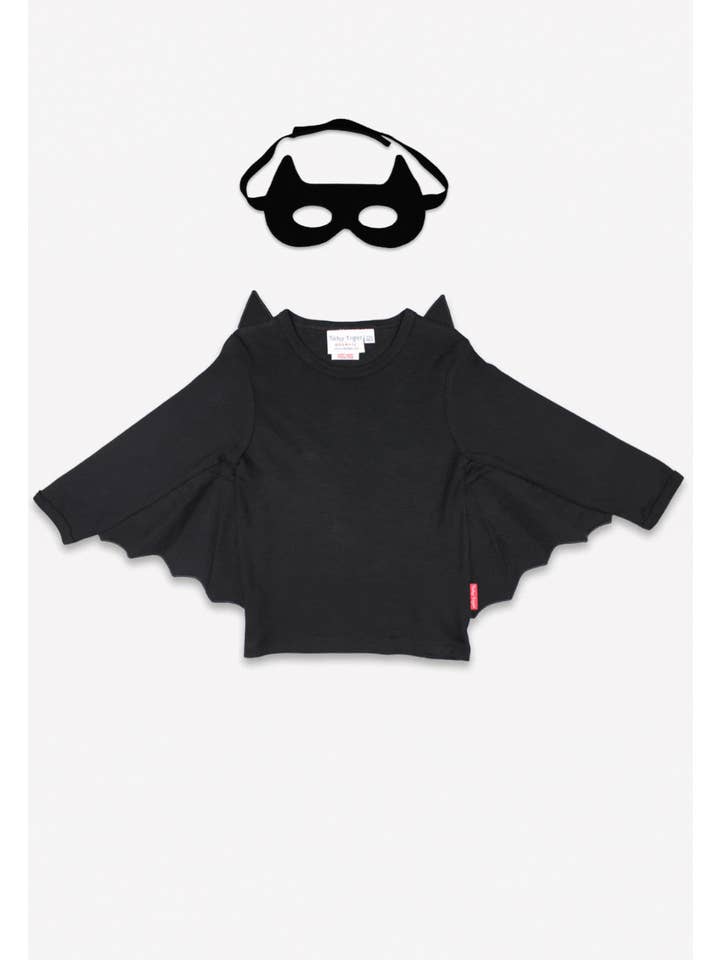 Toby Tiger GmbH - Wholesale Top & Pant Set - Kids - Bio-Baumwoll Kinder Verkleidungsset, Fledermaus