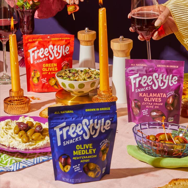 Freestyle Snacks - Wholesale Olives - Mediterranean Herb Olive Medley (6 Pack)5