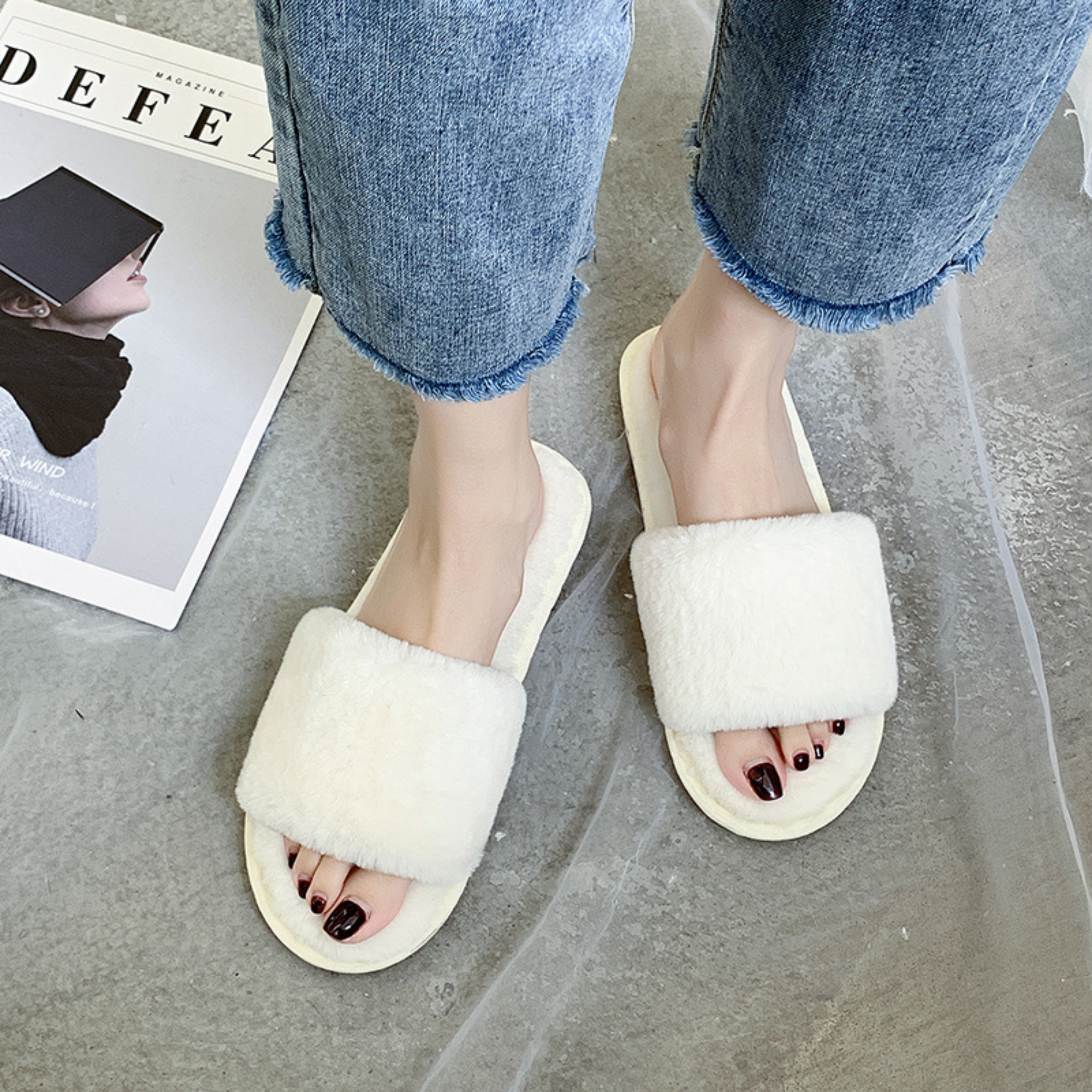 DrifWoo - Wholesale Slippers - Women's - Women Open-toe Slippers Bridesmaid Gifts Wedding Slippers 6