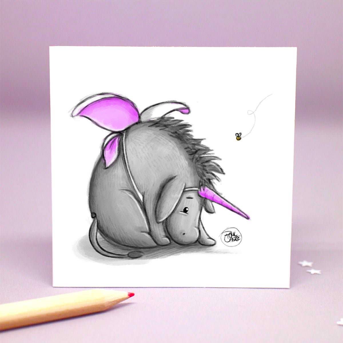 Paul Castle Studio - Wholesale Art Print - Eeyornicorn - Art Print0