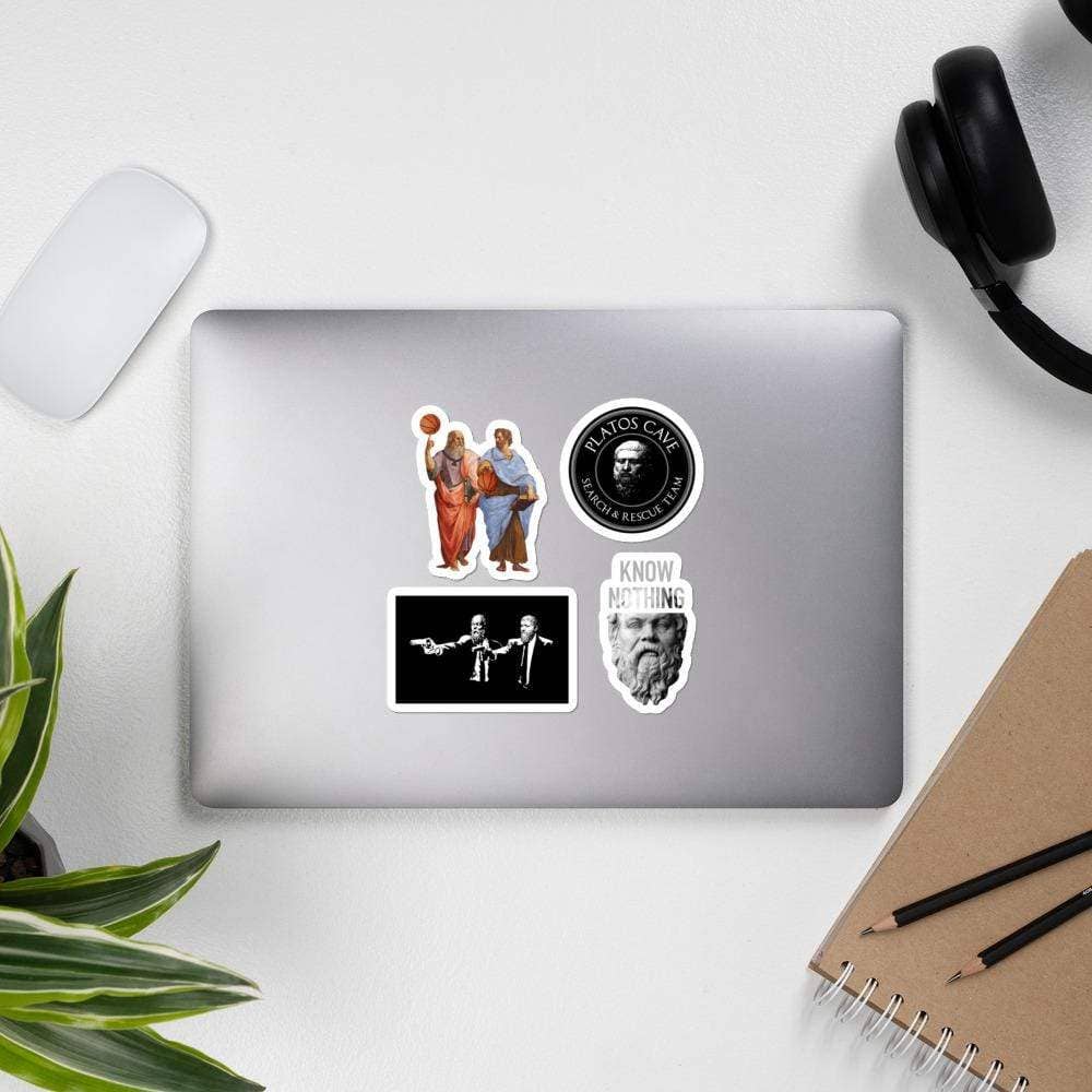 The Philosopher's Shirt - Wholesale Sticker - Plato & Socrates Set - Sticker Set0