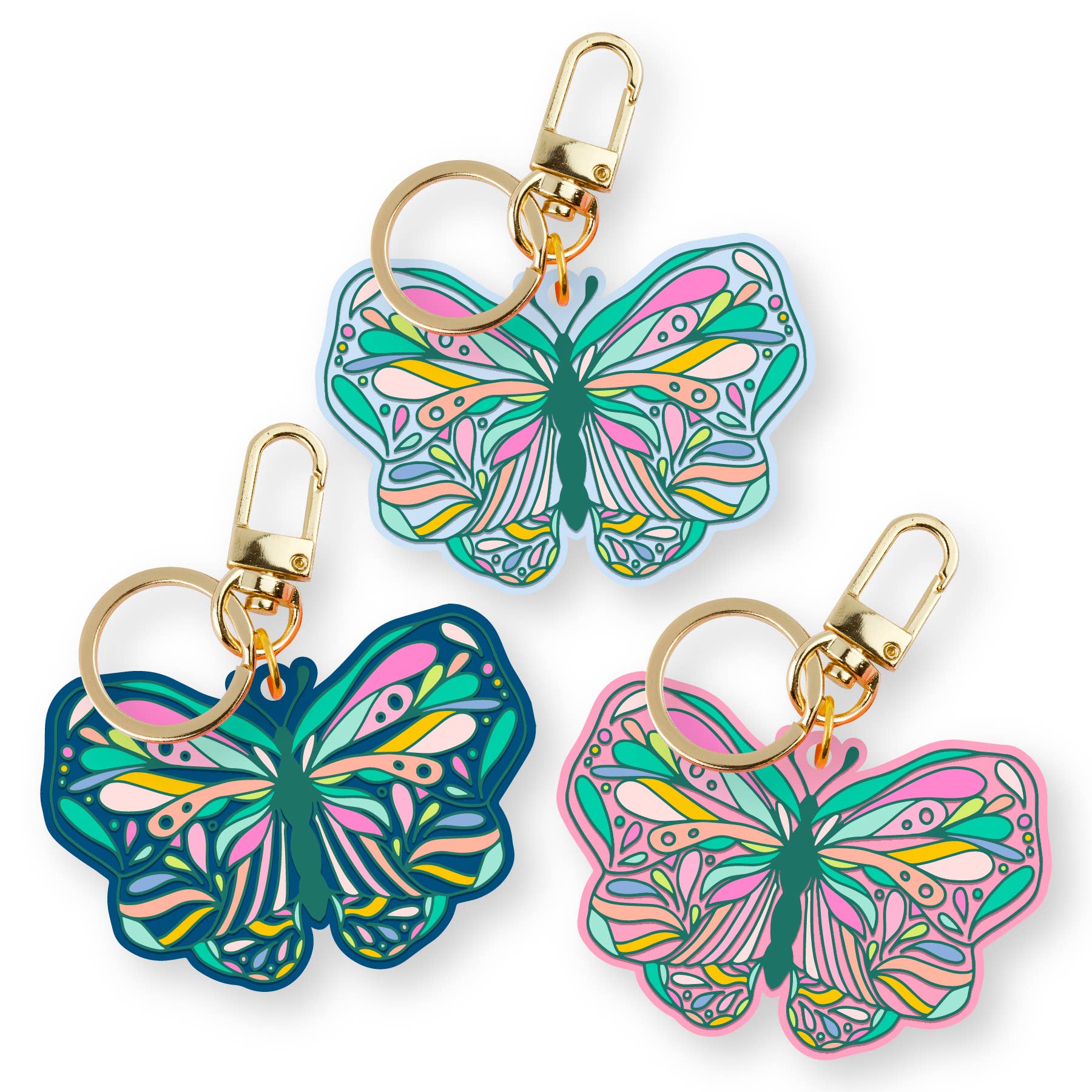 Cleary Lane – Porta-chaves - Mulher por atacado – Chaveiro borboleta3