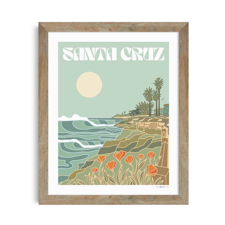 Morning Glow | Surf Art | Art Print for wholesale by Studio Sea Design