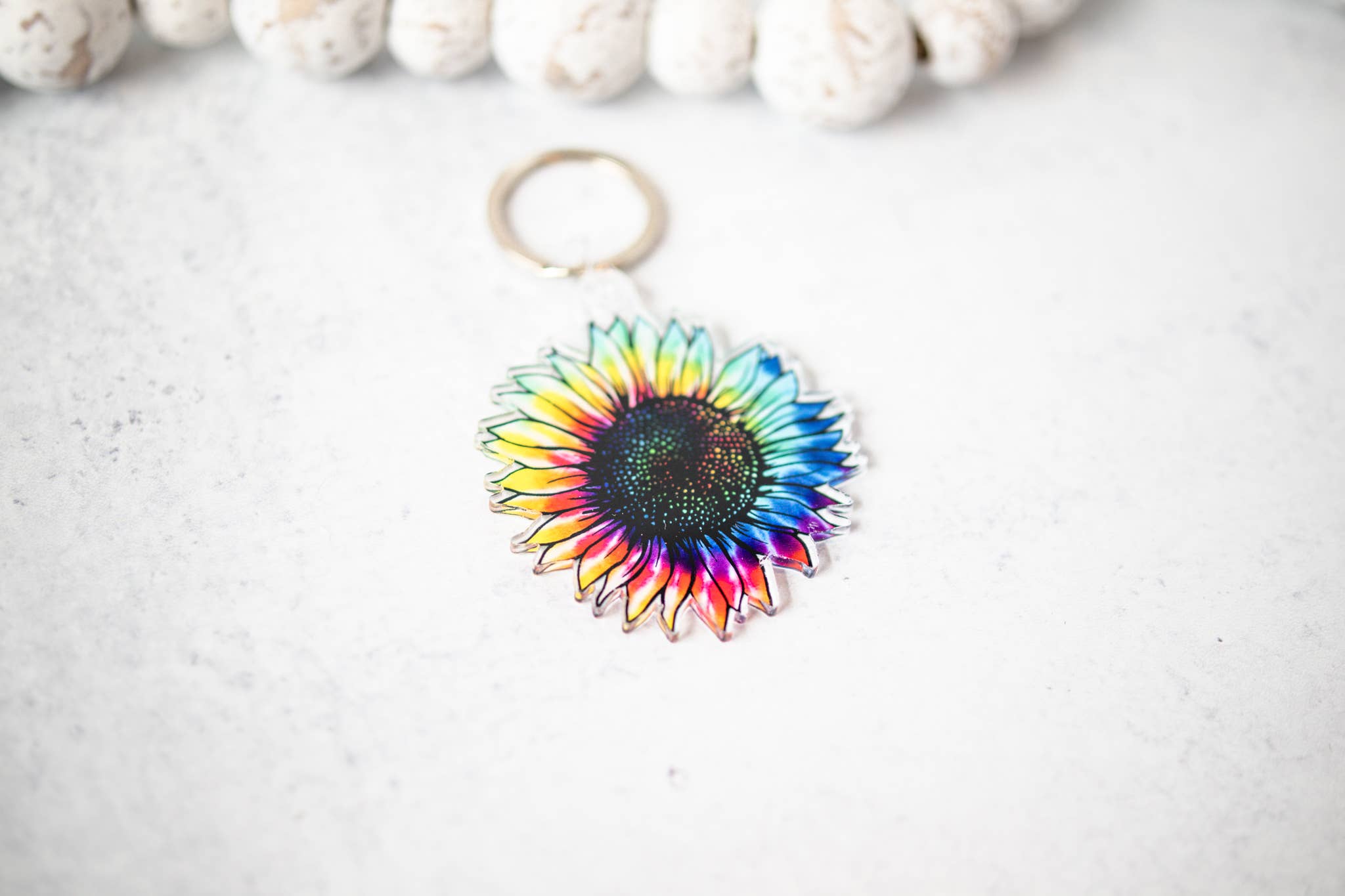 Savannah and James Co - Wholesale Keychain - Women's - Sunflower,  Keychain1