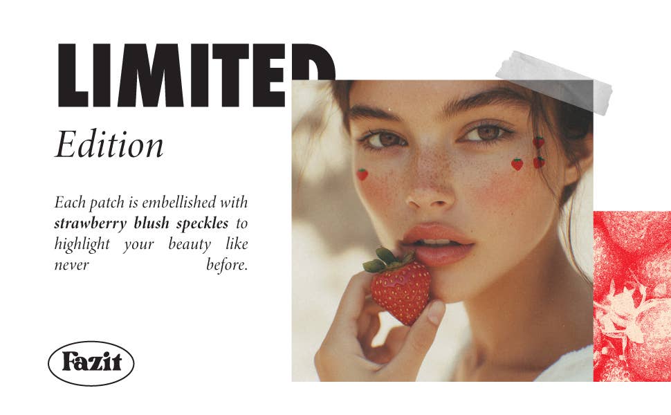 Fazit - Wholesale Blush - Strawberry Speckles Makeup Patches10