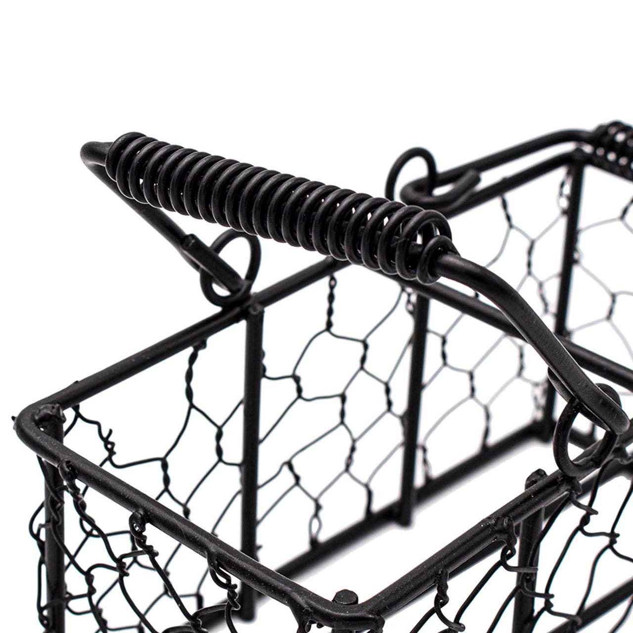 Mason Jar Lifestyle - Vente Rangements/organisateurs de cuisine - Caddy en fil de poulet pour 2 bocaux Mason de 8 oz demi-pinte6