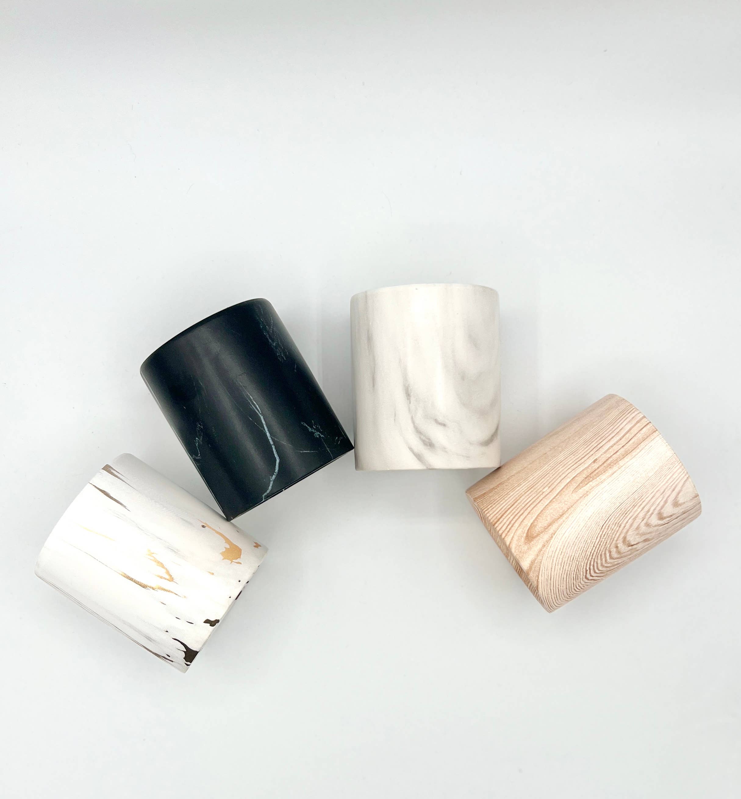 The Sacred Wild Candle Co - Wholesale Jar/Filled Candle - Biophilia: White Marble + Pure Fresh Air Scented Candle11