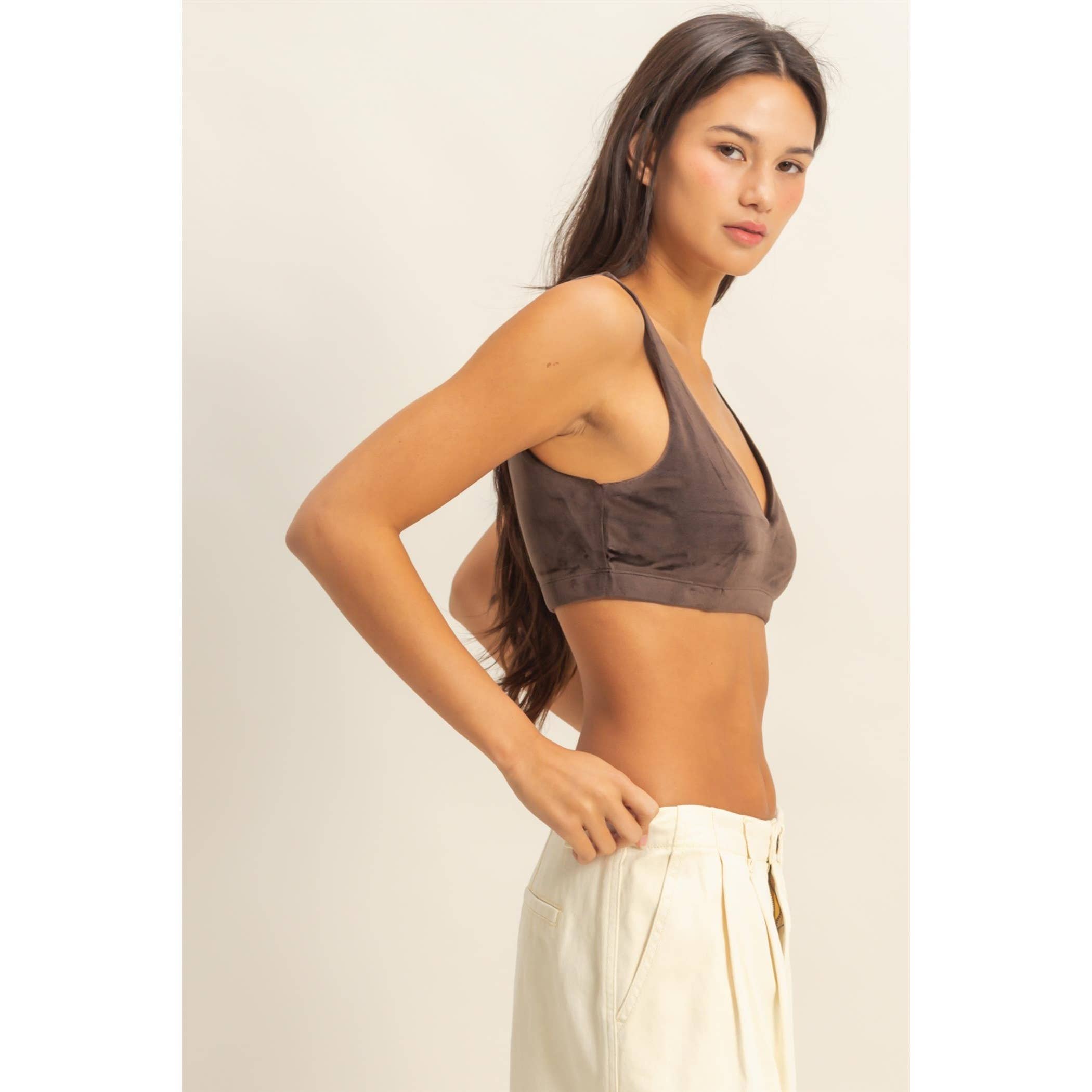 HYFVE - Wholesale Bralette - Women's - V-Neck Crop Bralette Top6
