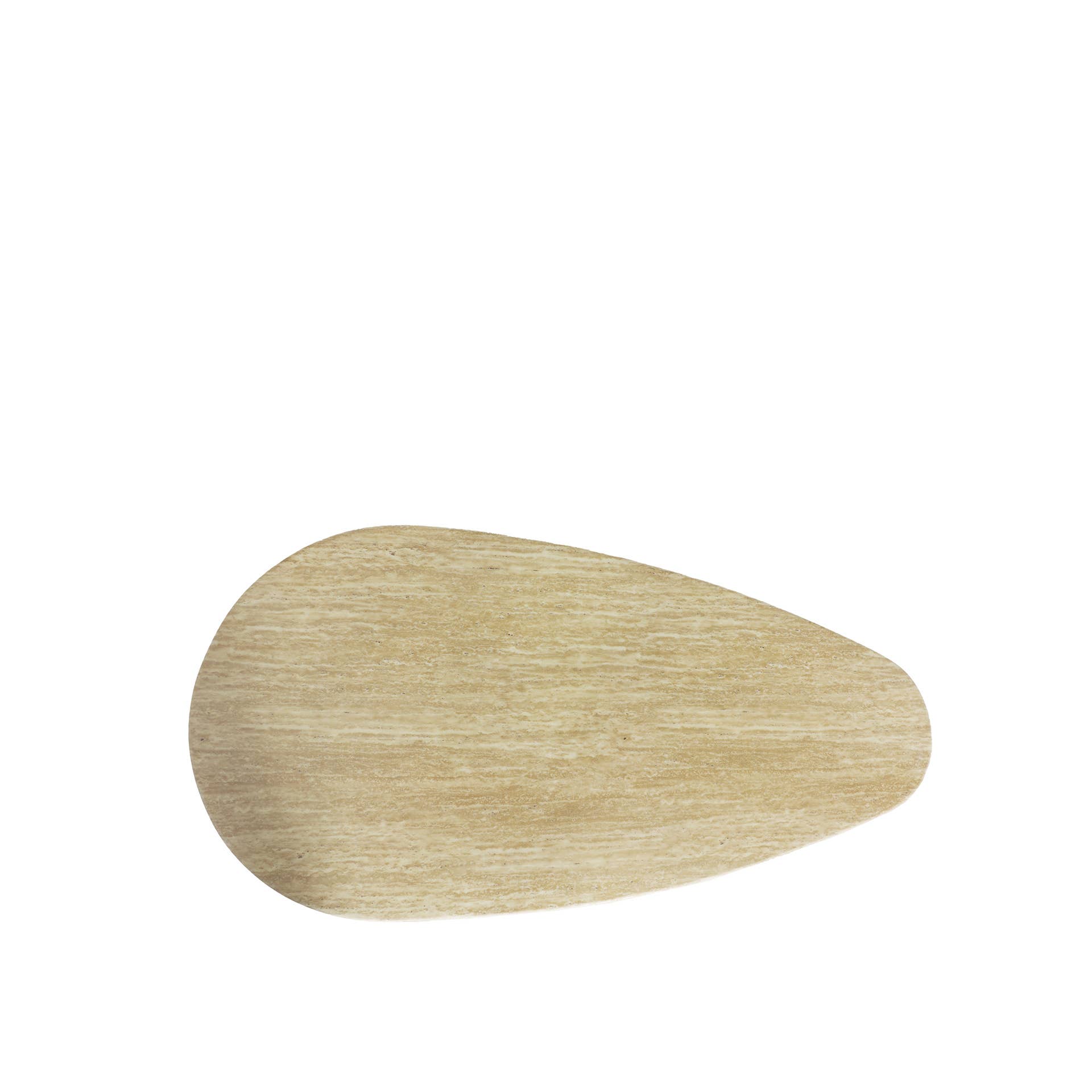 Kodu – Großhandel Couchtische – Grambois Couchtisch mit schwarzer MDF-Basis und beige synthetischer Marmorplatte, 150 x 75 x 38 cm1