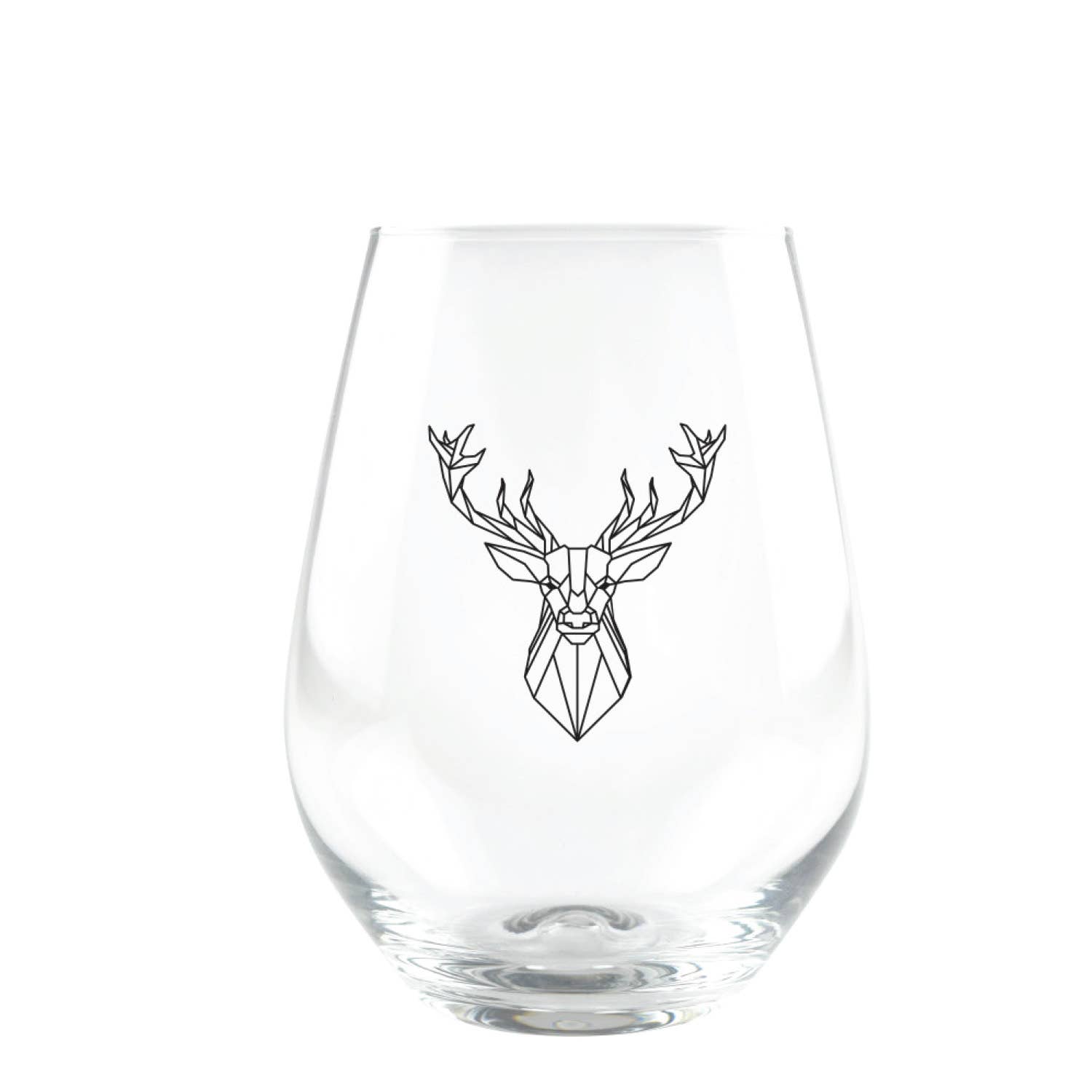 CUISIVIN - Wholesale Wine Glass - Geometric Animal Stemless Tumbler - 4pk (cost per glass)1
