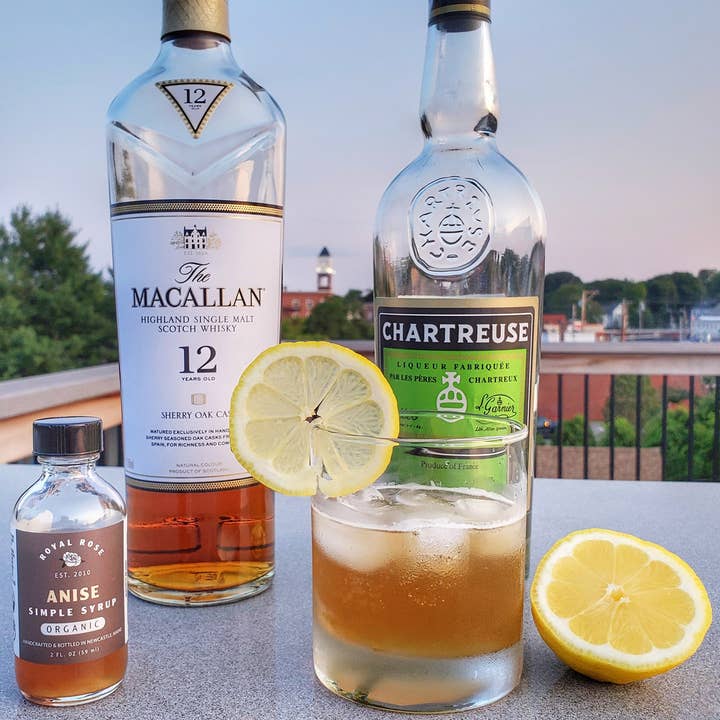 Royal Rose Syrups - Wholesale Cocktail Mix/Syrup - Anise Organic Simple Syrup3