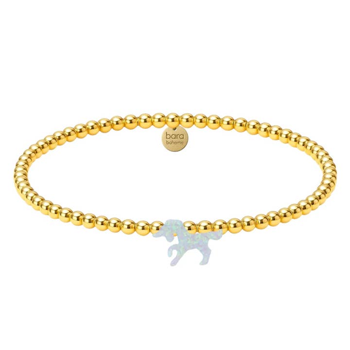 Unicorn | Beaded Opal Bracelet for wholesale by bara boheme