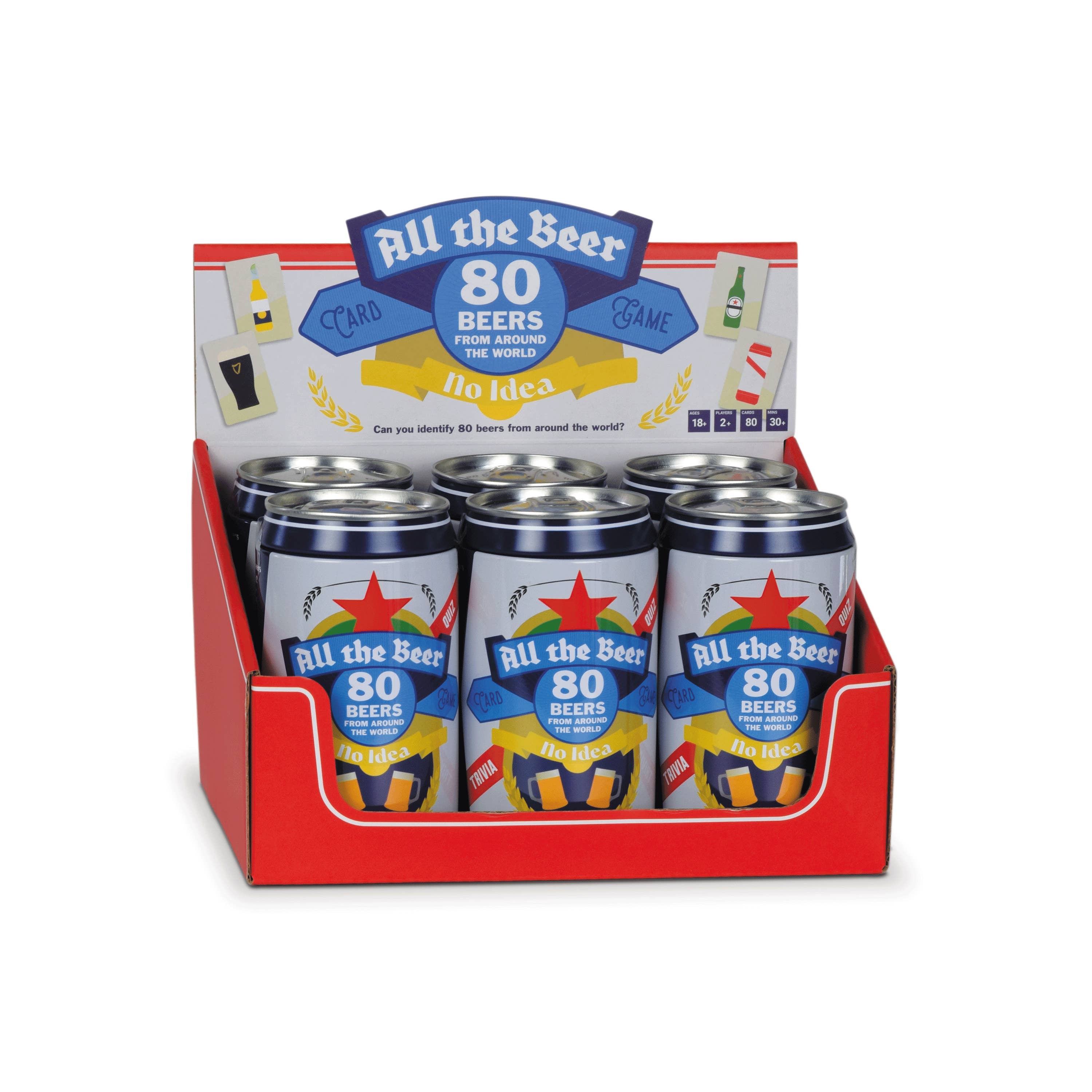 Bubblegum Stuff UK – wholesale Retailer display – Paper & novelty – All the Beer, No Idea (CDU ONLY)