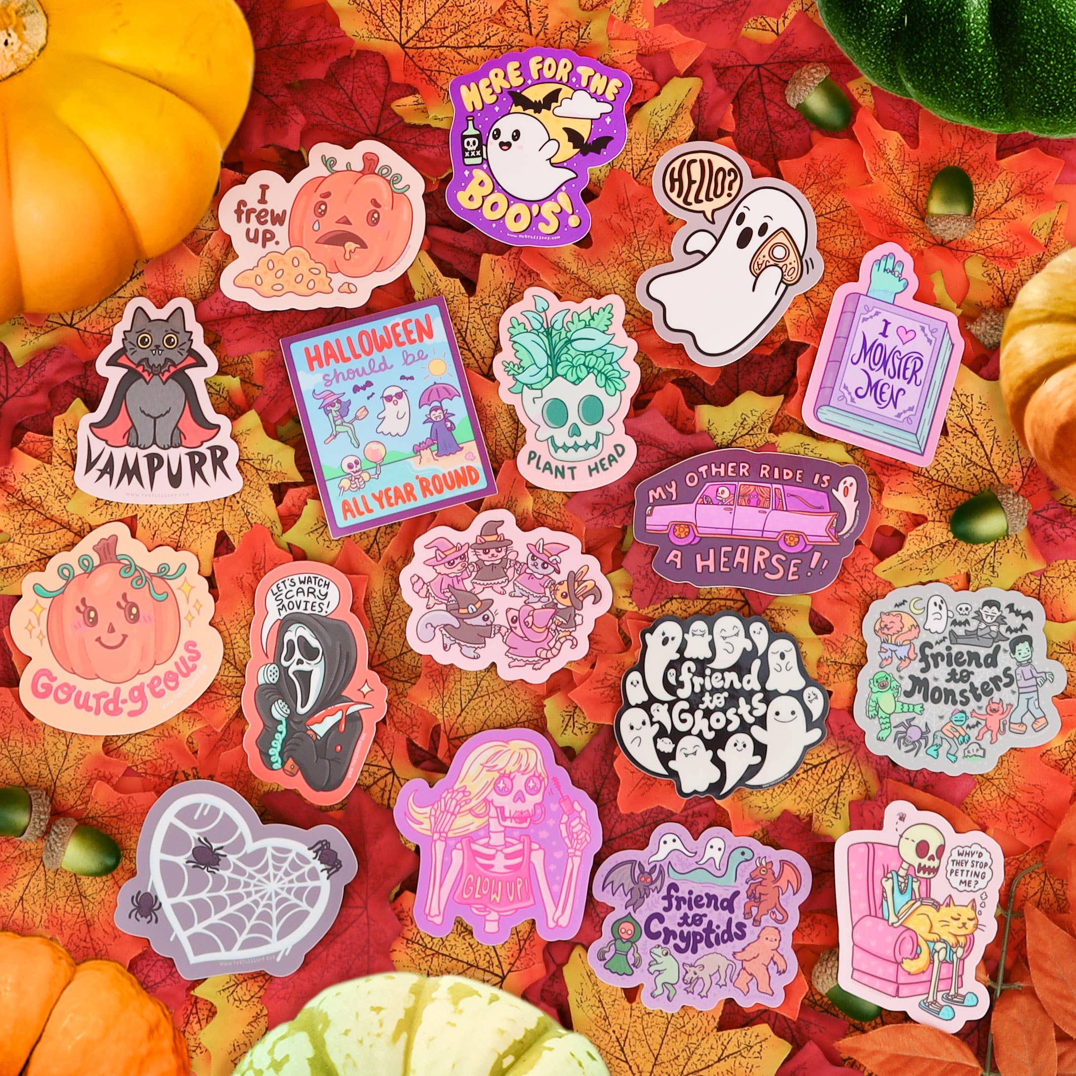 Turtle's Soup - Wholesale Sticker - Witchy Critter Coven Witch Animals Halloween Vinyl Sticker2