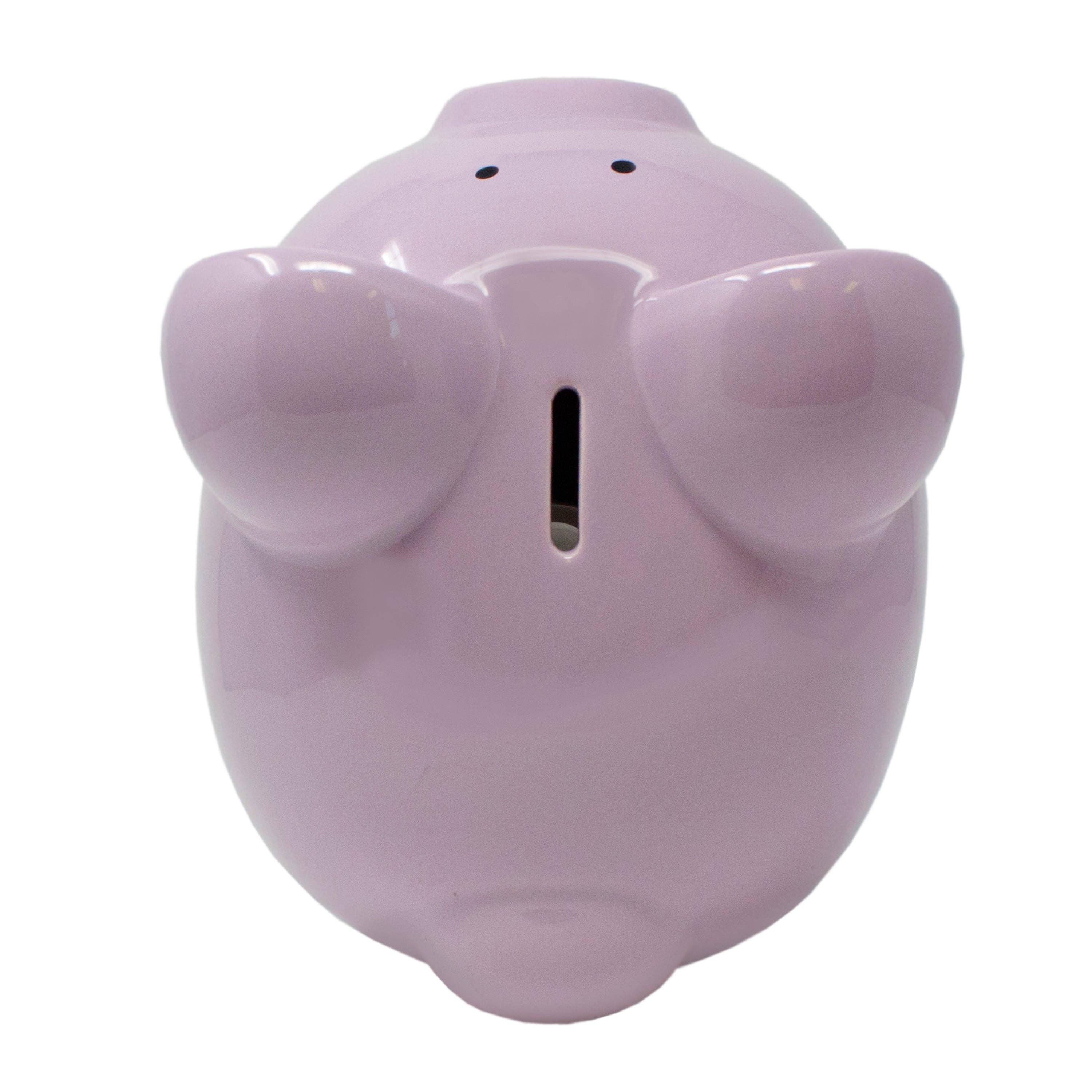 Child To Cherish® - Wholesale Money/Piggy Bank - Kids & Baby - Large Lavender Piggy Bank5