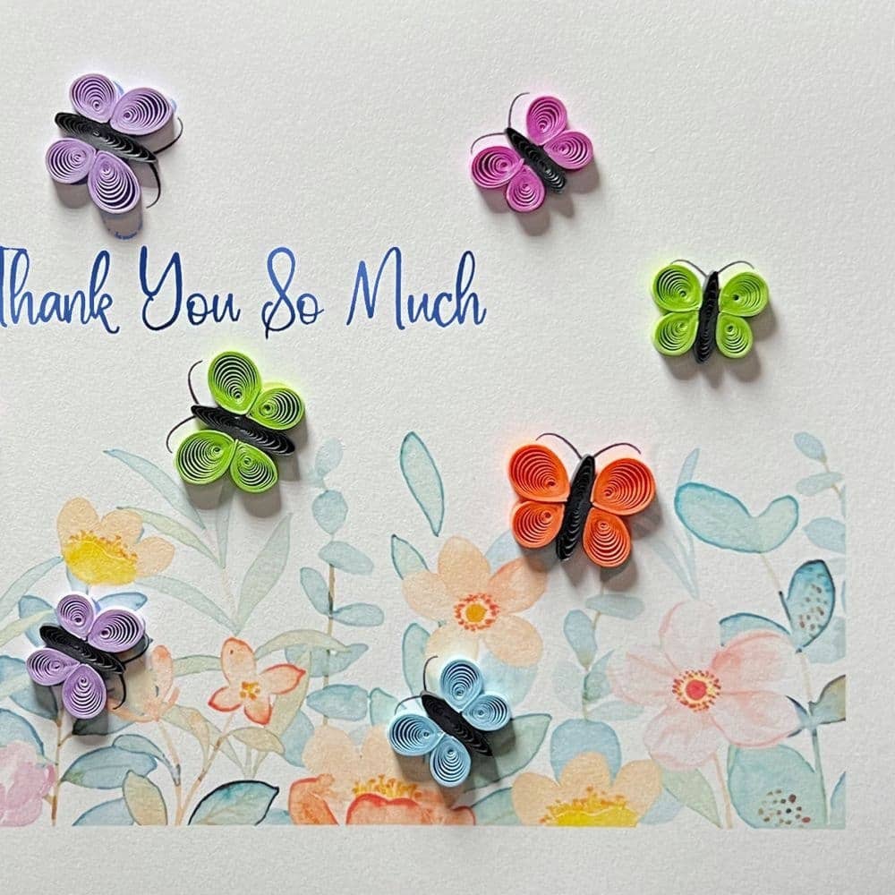 NIQUEA.D – Engroshandel Takkekort – Kort med tak og quillede sommerfugle3