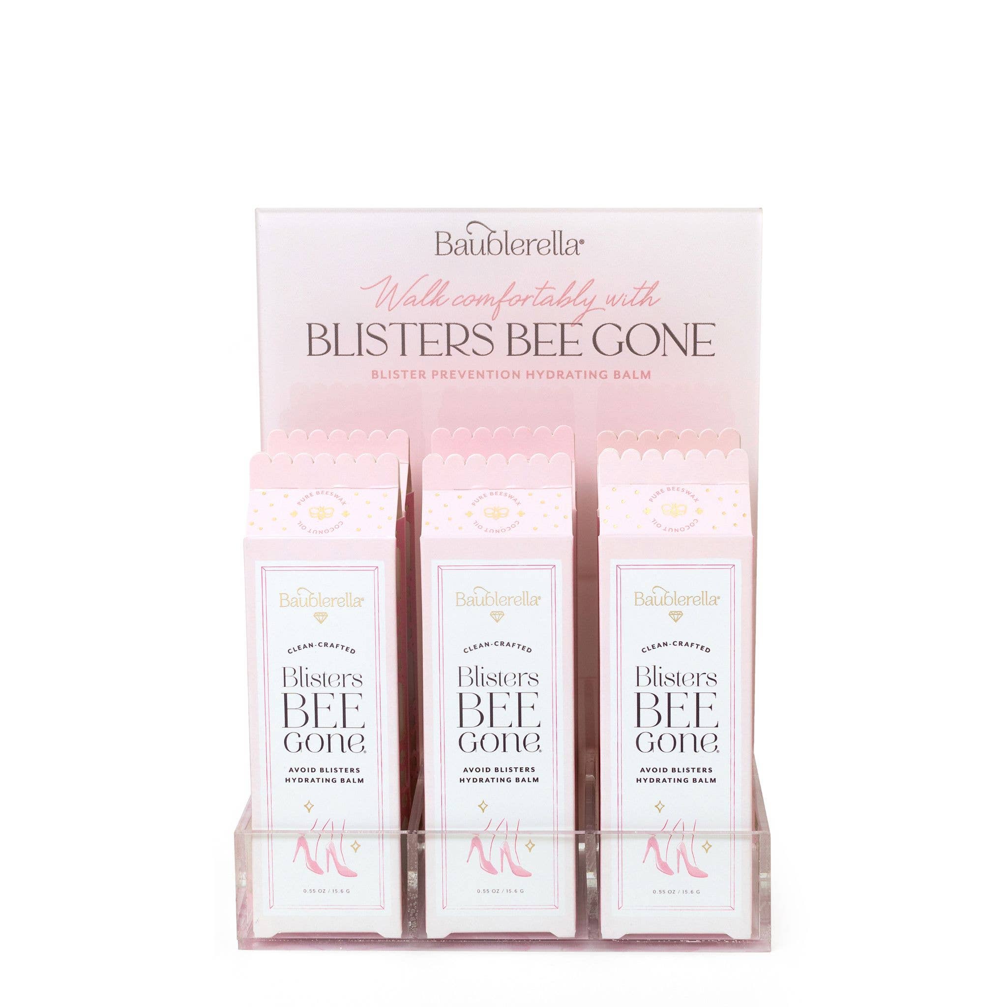 Baublerella - Wholesale Retailer Display - Beauty & Wellness - Blisters Bee Gone Counter Retail Display1