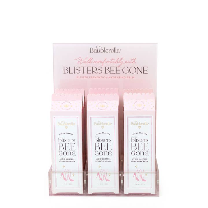 Baublerella - Wholesale Retailer Display - Beauty & Wellness - Blisters Bee Gone Counter Retail Display1