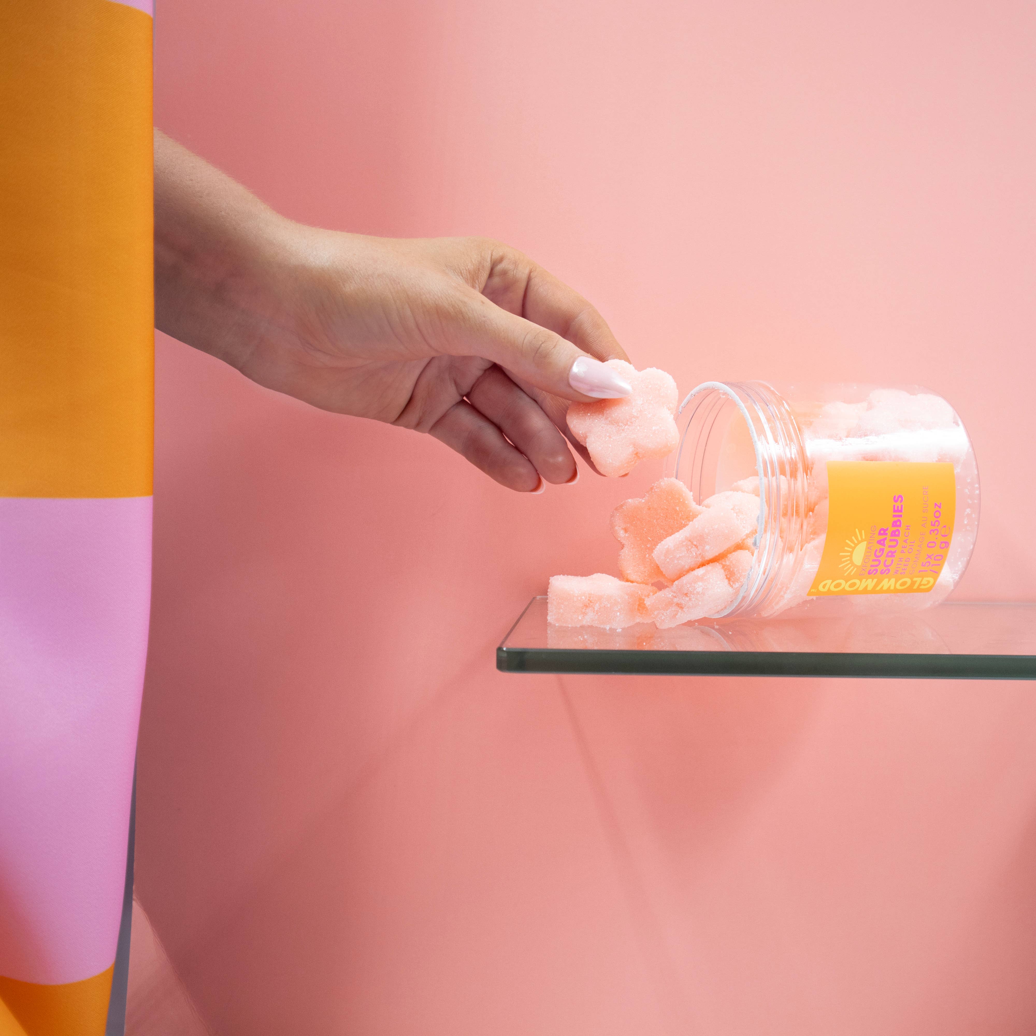 Glow Mood - Wholesale Body Scrub/Exfoliant - Day Exfoliating Sugar Scrubbies3