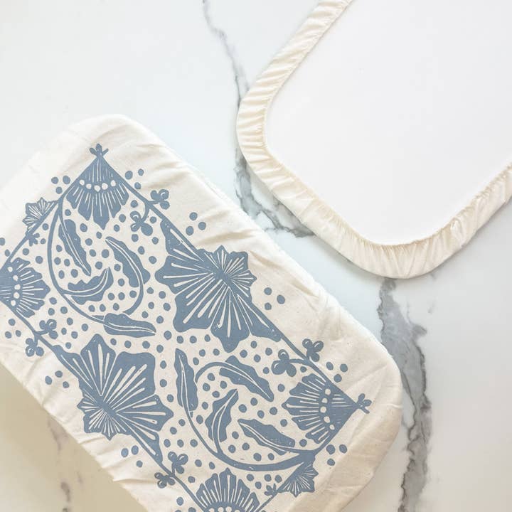 Blues Dish Cover 3 pack Rectangle | Madiba Print | for baking, casseroles and bread making for wholesale on Faire2
