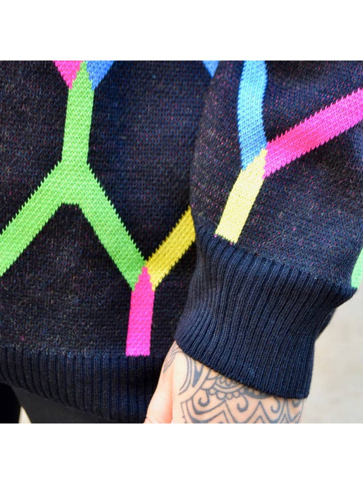 Flipa Barcelona - Vendita all'ingrosso Maglione tricot - Donna - Maglione in rete colorato