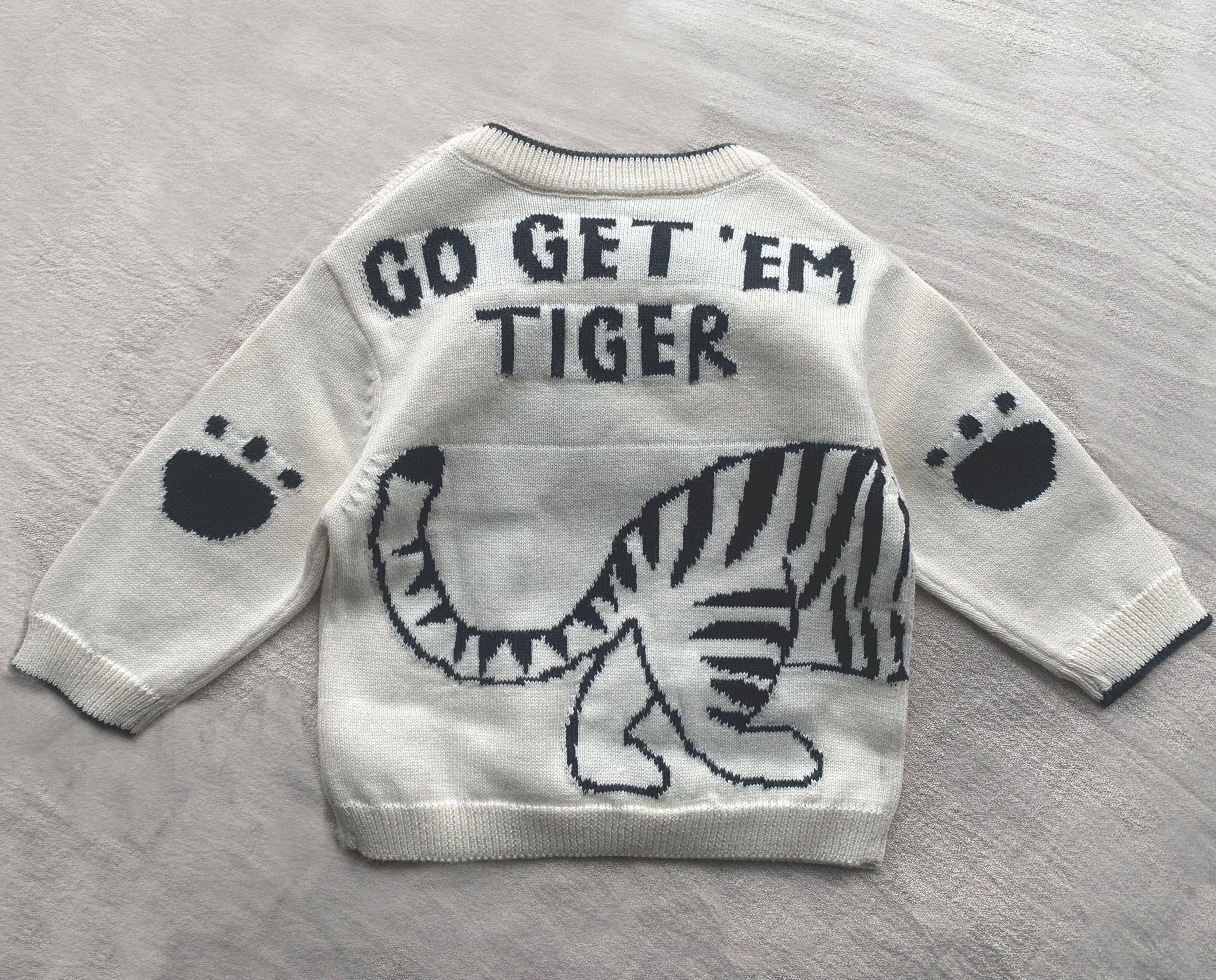 Fable & Bear - Wholesale Knit Sweater - Kids - Tiger Jumper1
