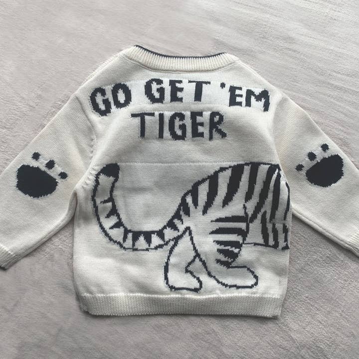 Fable & Bear - Wholesale Knit Sweater - Kids - Tiger Jumper1
