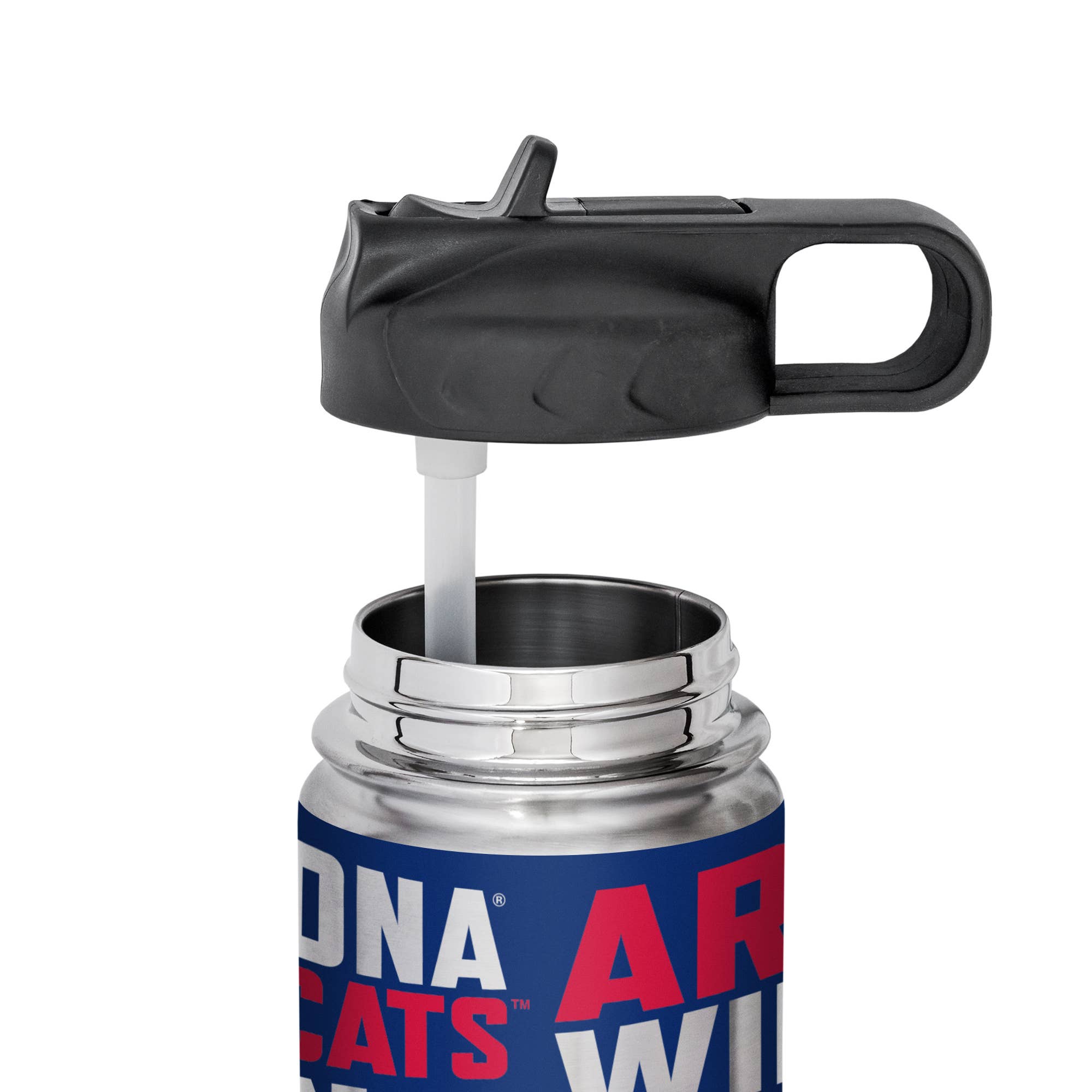 Rico Industries - Wholesale Insulated Mug/Tumbler - NCAA  Arizona Wildcats  22oz Stainless Steel Tumbler4