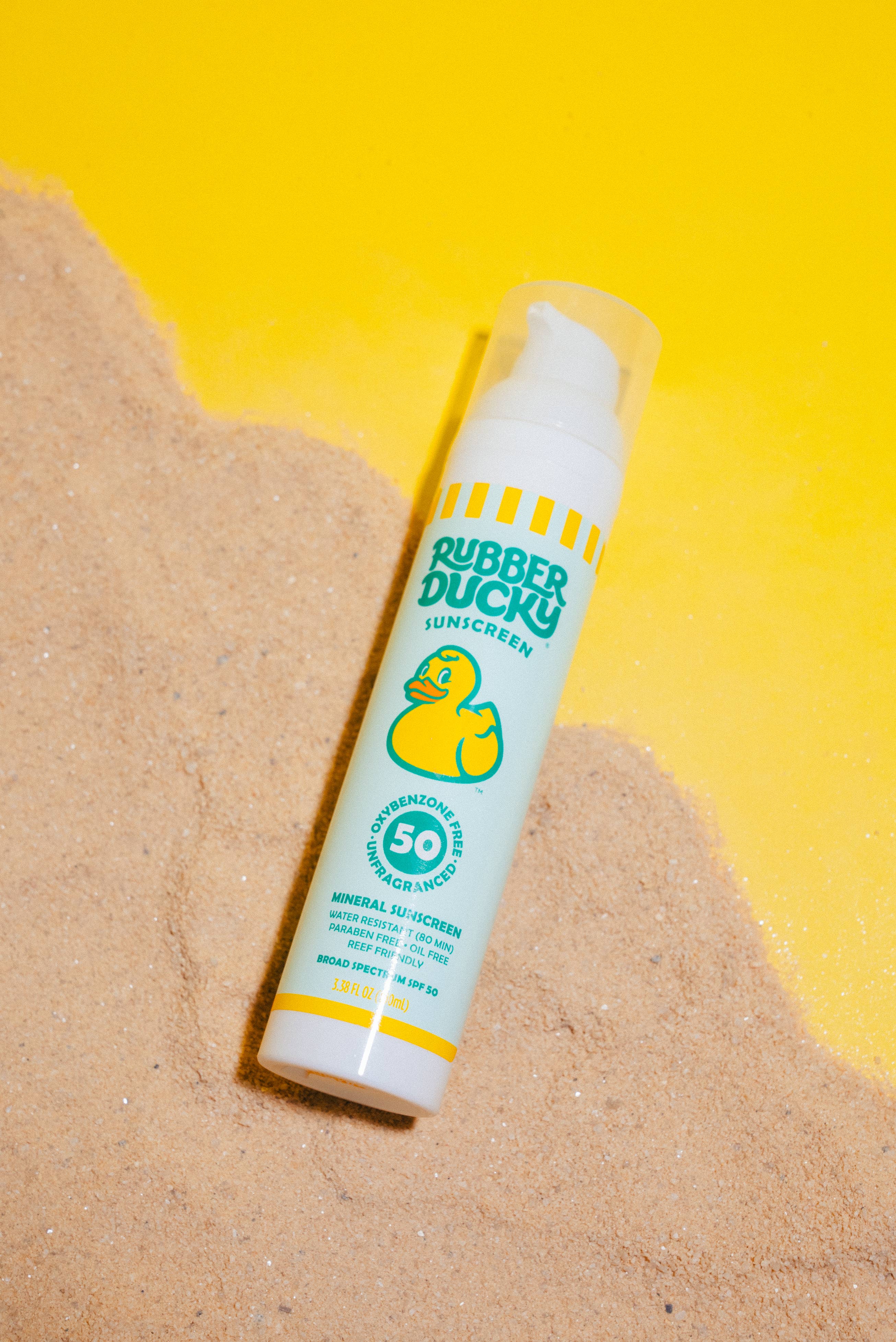 Rubber Ducky - Wholesale Sunscreen - Rubber Ducky SPF 50 Mineral Sunscreen Lotion - 3.38 oz1