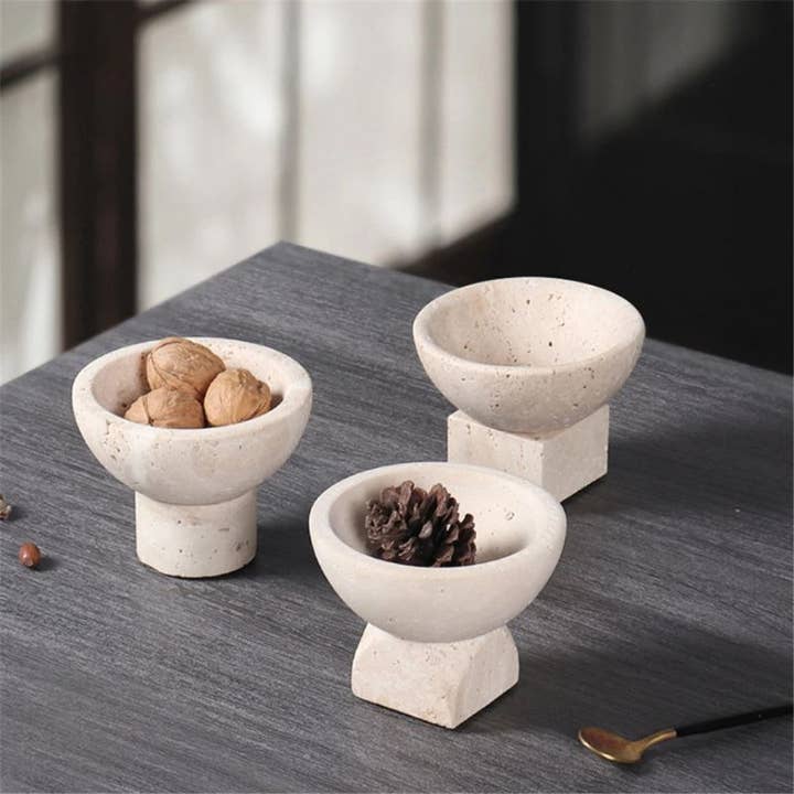 European Stone 2-Piece Bowl Set for wholesale by Kiyo Home