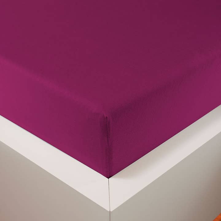 von der Thannen Luxury Bedding - Vente Protège-matelas/alèse - Drap-housse en jersey premium Bellana exclusif J50BL4