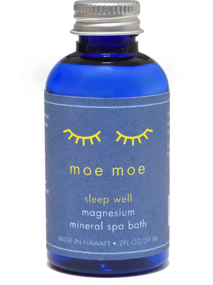 „Moe Moe“ Sovebrønd Magneisum spabad for engroshandel hos Pure Hawaii Deep Ocean Magnesium