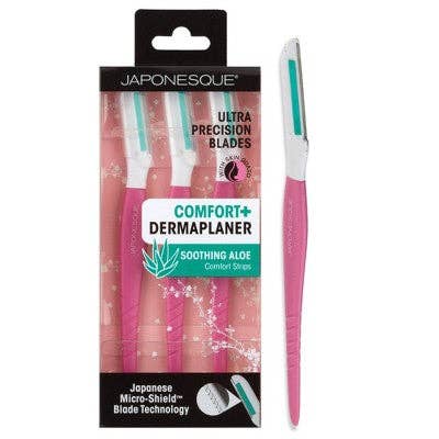 JAPONESQUE Comfort+ Dermaplaner 3pk - New for wholesale by This is Beauty