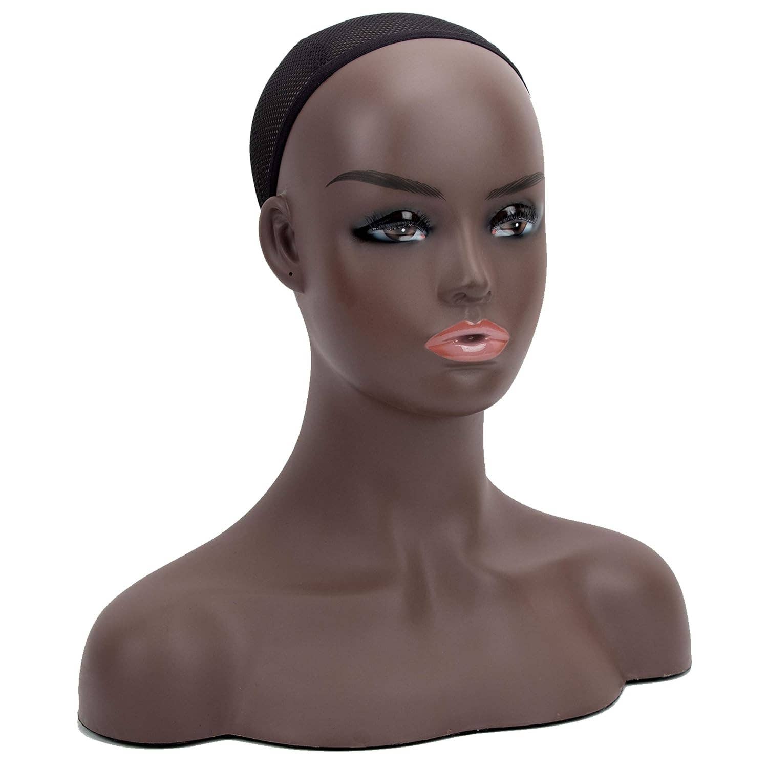 A1 PACIFIC INC. – wholesale Mannequin – Realistic Mannequin Head Bust Wig Display and Styling14