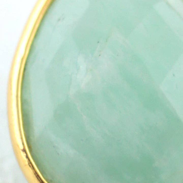 FELIX Z DESIGNS - Wholesale Cocktail/Statement Ring - 18K Gold Plated Over Brass Large Gemstone Ring (Adjustable).2