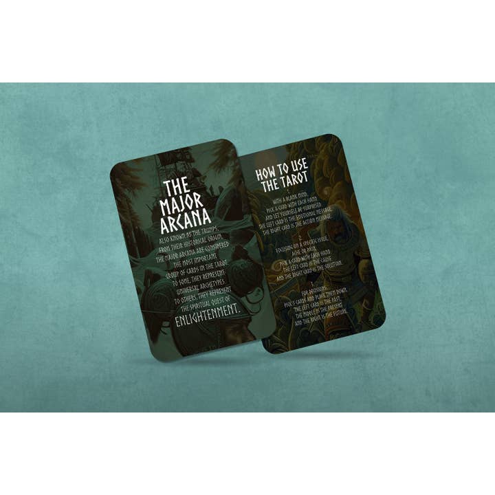 IBIZA TAROT - Wholesale Tarot Cards - Vikings Norse Tarot with Major Arcana and Runes8