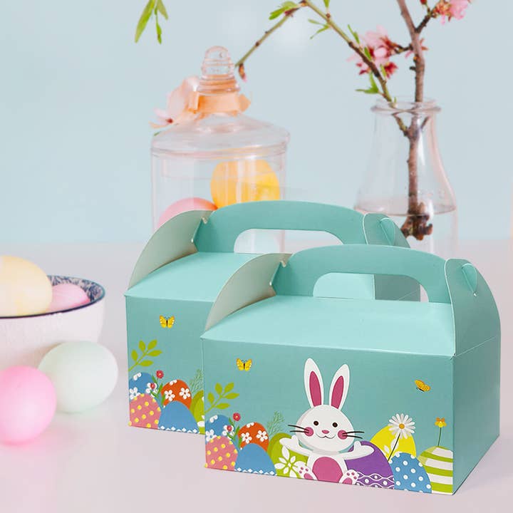 Wrapables.com - Wholesale Party Favor Bag/Box - Wrapables Easter Gift Baskets with Handle, Treat Boxes20