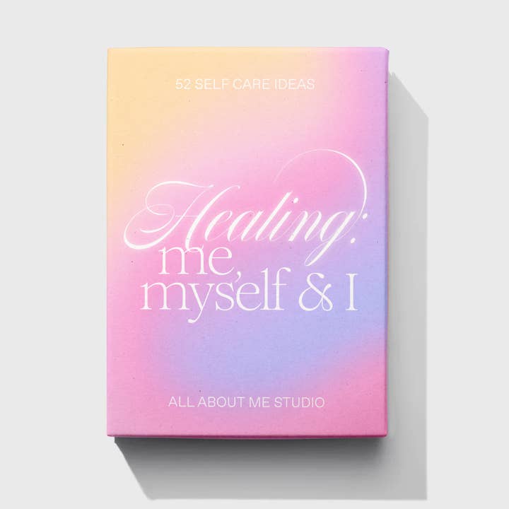 Heilung: ich, ich selbst & ich | SELBSTPFLEGEKARTEN für den Großhandel von aamé studio