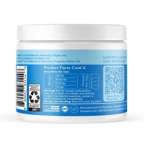 Fera Pets - Wholesale Pet Supplement - Cat/Dog - Dental Support for Dogs and Cats1