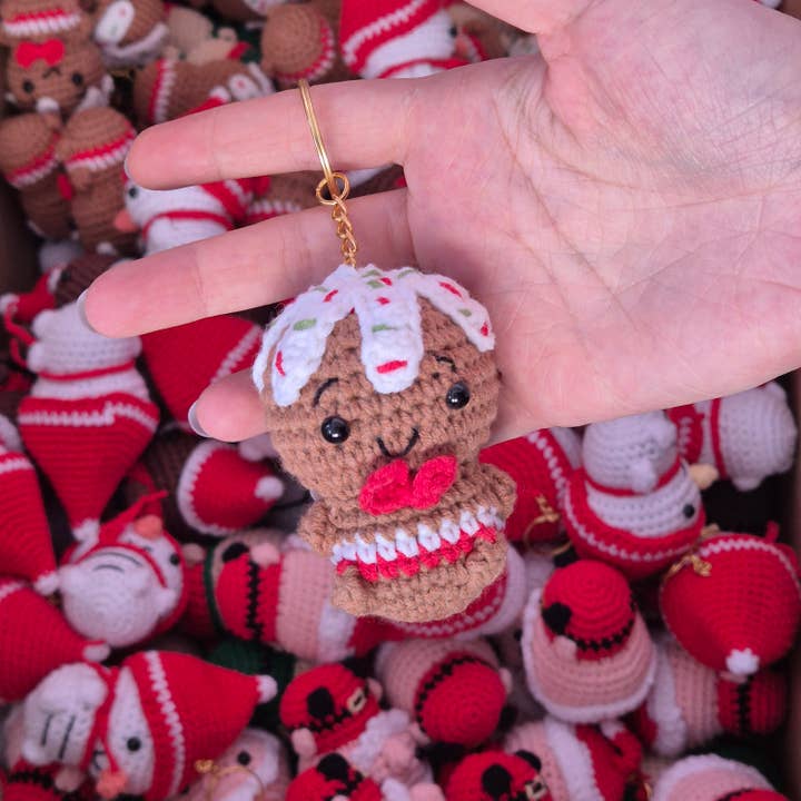 despinacrafting - Wholesale Keychain - Women's - Handmade Christmas Keychains β Crochet Holiday Collection6