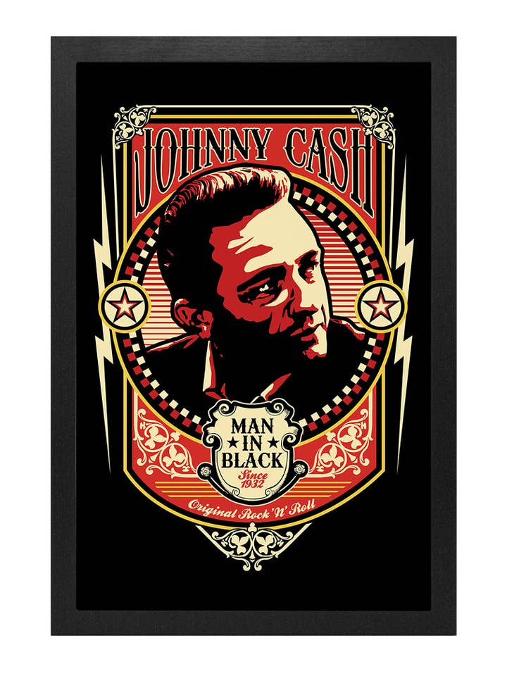 Johnny Cash - Man in Black Sin for wholesale by Pyramid America