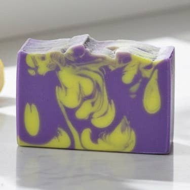 Lavender Zest Soap for wholesale by Mellow Suds