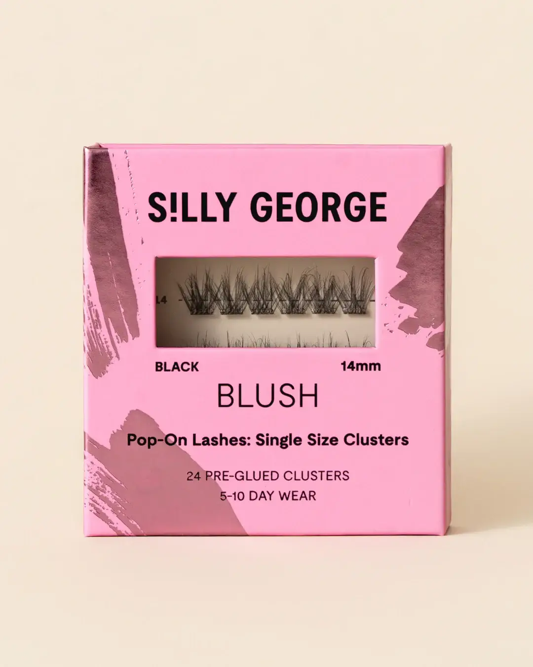 Silly George - Wholesale False/Fake Eyelashes - Pop-On Lashes™ Single Size
5